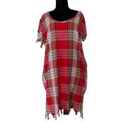 Peştemal elbise (kısa kollu)