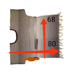 Çizgili Peştemal Elbise