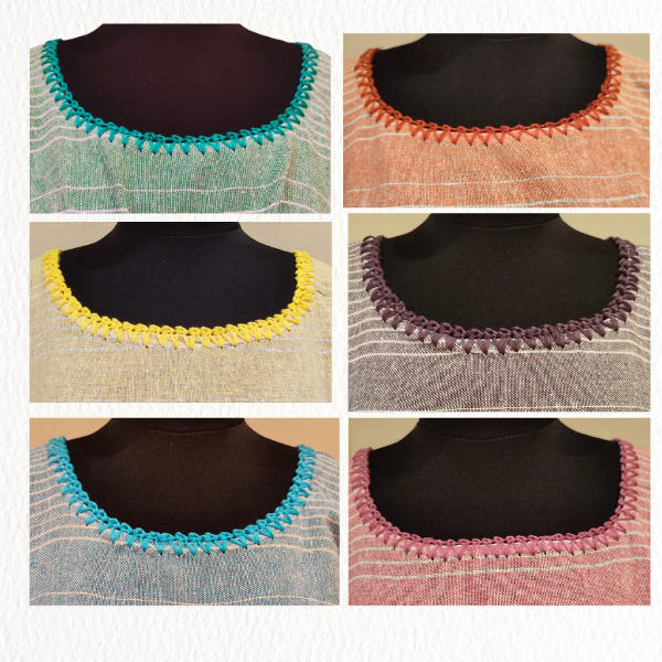 Çizgili Peştemal Elbise