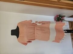 Uzun elmas peştemal elbise