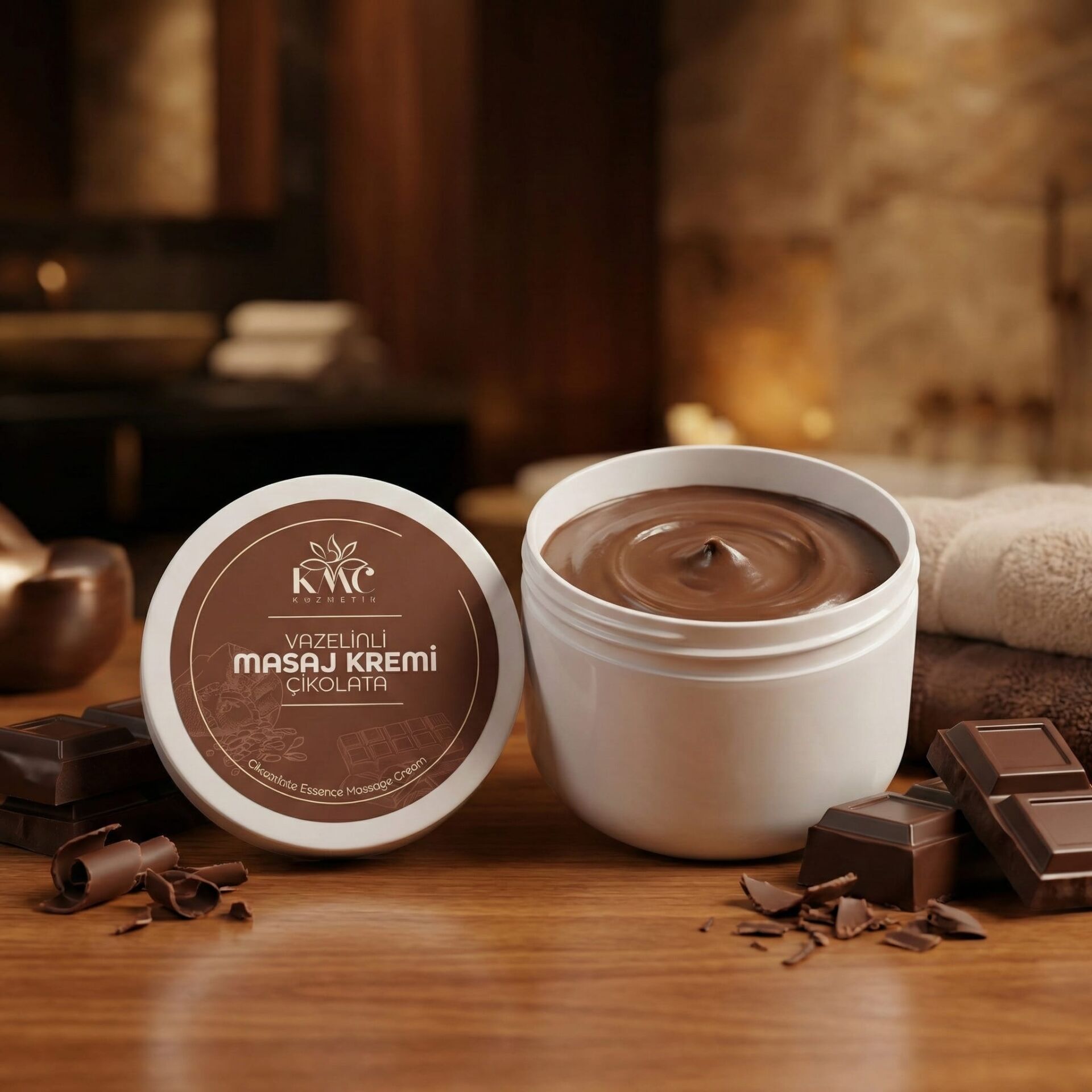 Vazelinli Masaj Kremi Çikolata