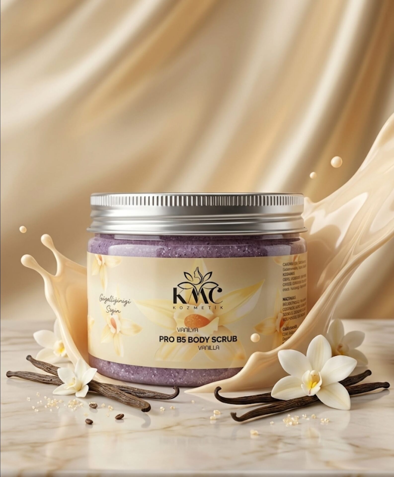 Vanilya Body Scrub   (Vücut Peeling)