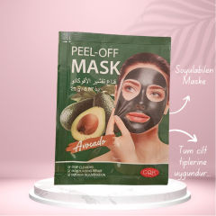Soyulabilen Maske (Avokado)