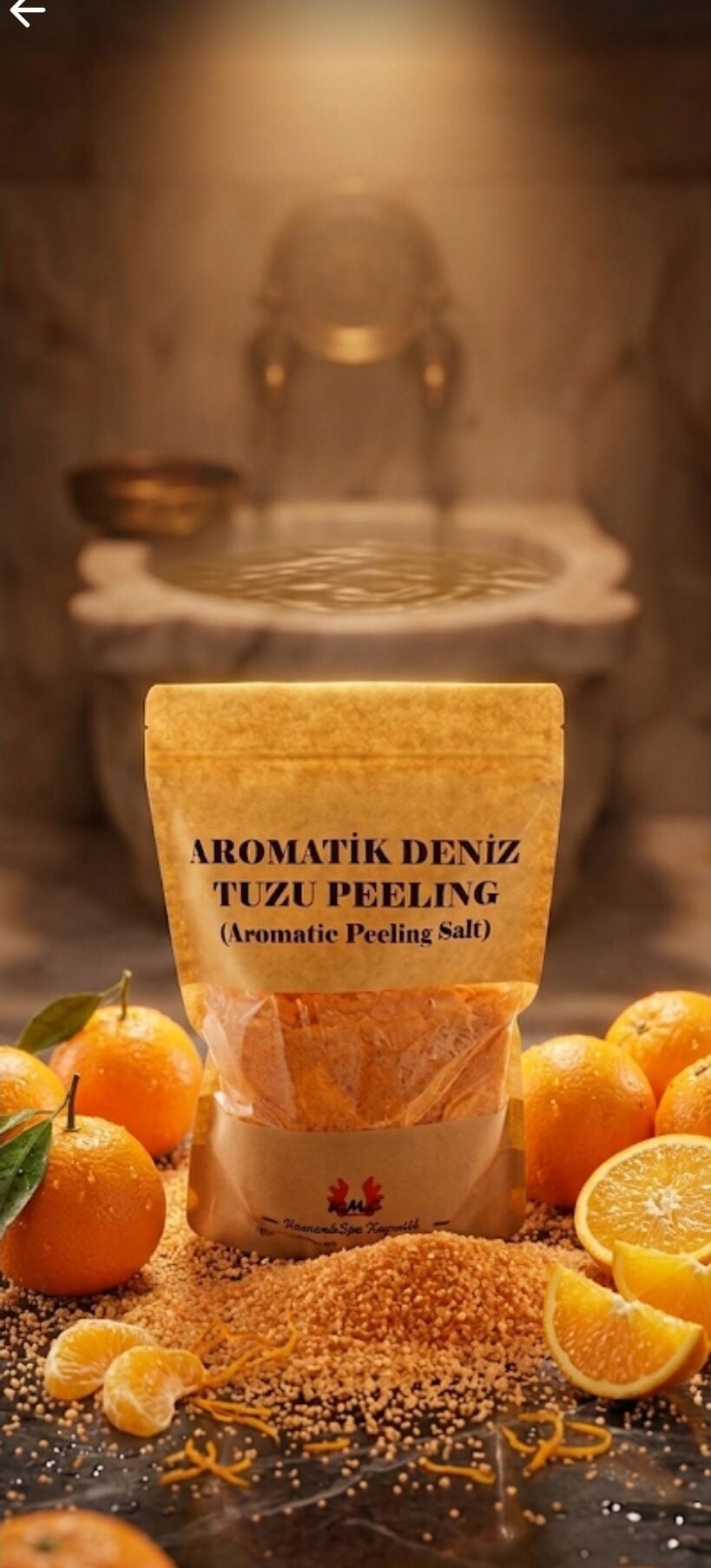 Deniz Tuzu Peeling (Aromalı) 5 kg